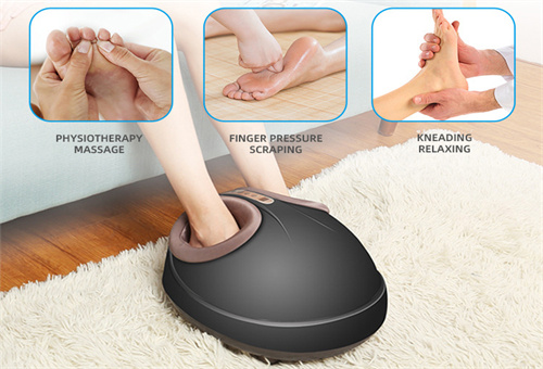 ¿Cuáles son los beneficios del masajeador de pies calentado?